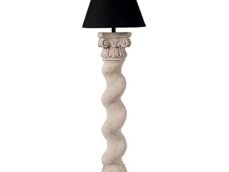 Barley Twisted Capitoline Column Floor Lamps By Artist Bernini Online Hot Sale