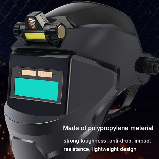 Amazing Innovation Revolutionary Welding Helmet Mask Solar Automatic Dimming Large View High Temperature Resistant Online