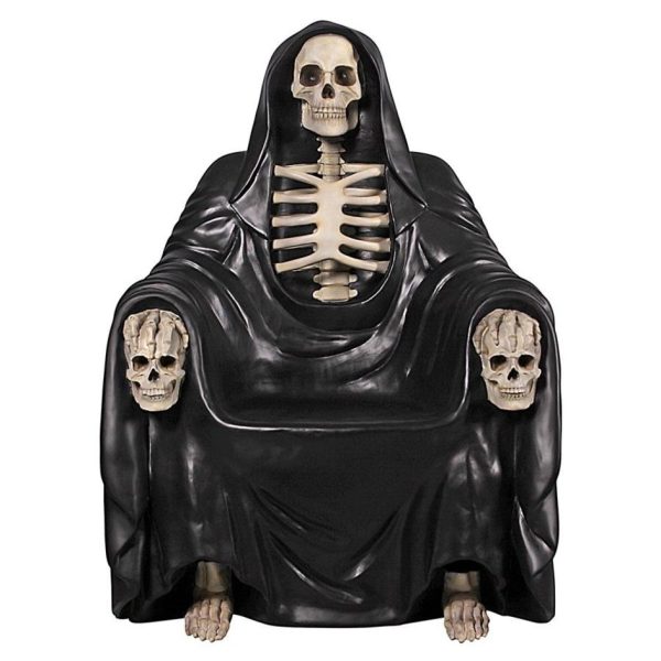 Gothic Throne Chair Seat of Death Grim Reaper Darkness Holloween Sale