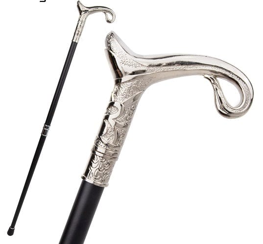 Luxury Curve Line Type Walking Cane Fashion Gentleman Walking Stick Hot on Sale