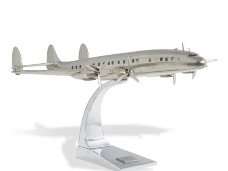 Airplane Constellation Connie Passenger Plane Deck Top Aluminum Model Fashion