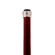 Italian Solid Hardwood Atlas Pewter Walking Stick Collectible Gift Discount