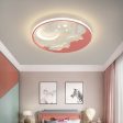 Ceiling Led Dimming Creative Fashion Design Lamp Lantern With Remote Control For Kids Rooms Bedrooms Sale