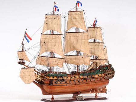 Friesland Dutch of  Great Fleet of the United Province of Holland Tall Ship large Wood Model Sailboat Assembled Discount