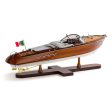 Riva Aquarama Medium Model Speedboat Ship Assembled by Authentic Models Online now