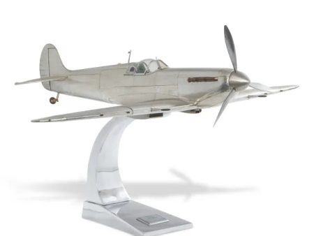 Airplane British Royal Airforce Spitfire Supermarine WWII Fighter Deck Top Model Fashion