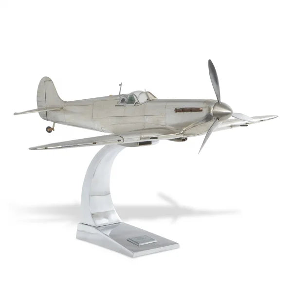 Airplane British Royal Airforce Spitfire Supermarine WWII Fighter Deck Top Model Fashion