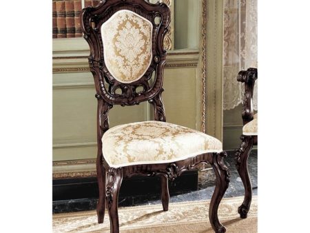 French Rococo Solid Mahogany Dining Chairs Fashion