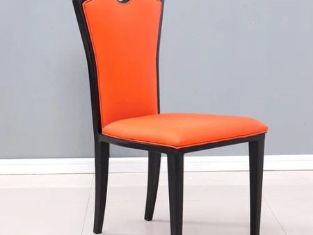 Premium Italian Vintage Design Dining Chairs with Faux Leather By Sillas De Comedor Hot on Sale