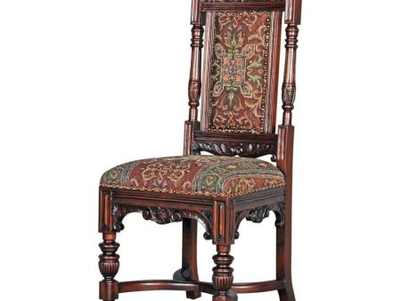 Solid Mahogany Grand Classic Edwardian Dining Chairs on Sale