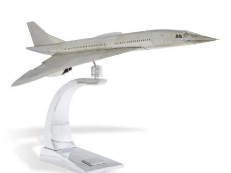 Airplane Concorde Supersonic Plane Deck Top Aluminum Model Online