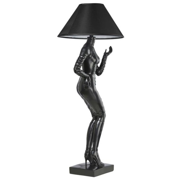 Mademoiselle Couture Handmade Sculptural Table Lamp Fashion