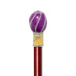 Imperial Solid Hardwood Enameled Elegant Walking Stick Collectible Not intended for Orthopedic use. Cheap