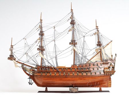 De Zeven Provinciën Dutch Roya Navy Tall Ship Wood  Large Model Sailboat Assembled Cheap