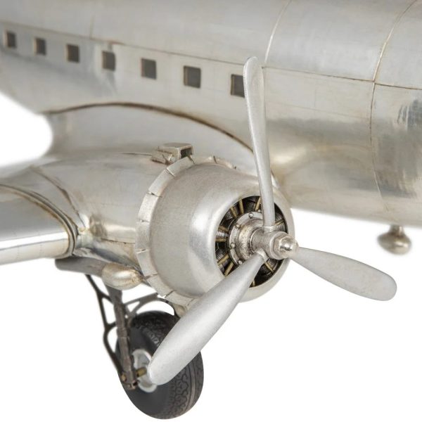 Airplane Dakota Douglas DC-3  Plane Deck Top Aluminum Model Online Hot Sale