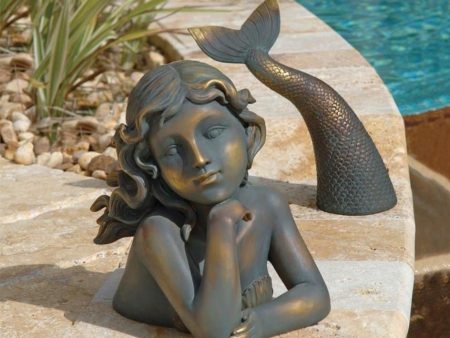 Mermaid Siren of the Sea Poolside Garden Sculpture Online Sale