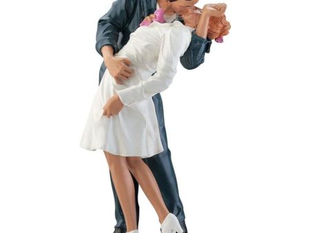 Victory Kiss Celebrating  End of WWII  Medium Patriotic  Desktop Statue Online now