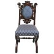 Medieval Gothic English Style Hand Carved Mahogany Dining Chair Online Sale