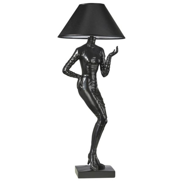 Mademoiselle Couture Handmade Sculptural Table Lamp Fashion