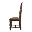 King Charles II Solid Mahogany Dining Side Chairs Online Hot Sale