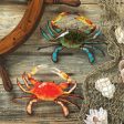 Tropical Crabs Wall Sculptures: Set of Two Supply