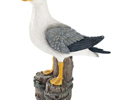 Dockside Seagull Garden Statue Online