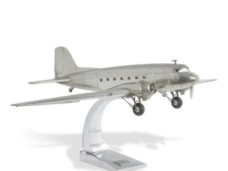 Airplane Dakota Douglas DC-3  Plane Deck Top Aluminum Model Online Hot Sale