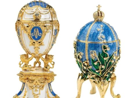 Easter Gift Romanov Imperial Style Collectible Enameled  Eggs Online