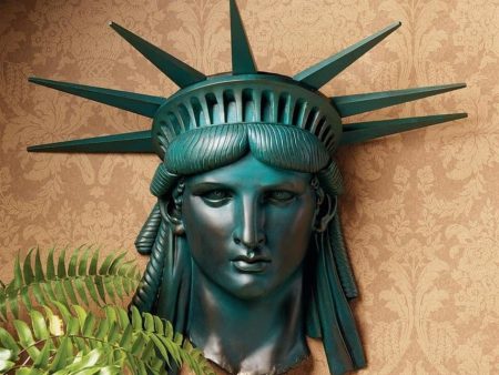 Statue of Liberty Wall Frieze Symbol of Freedom and Patriotism by Frederic-Auguste Bartholdi Online Hot Sale