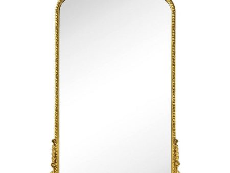 Full Length Antiqued Baroque Style Gold Ornate Dresser Mirror Supply