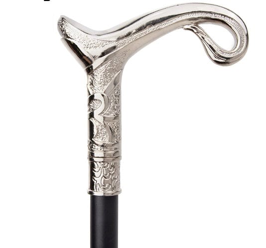 Luxury Curve Line Type Walking Cane Fashion Gentleman Walking Stick Hot on Sale