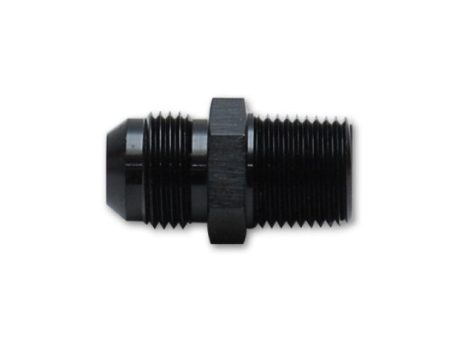 Vibrant -10AN to 3 8in NPT Straight Adapter Fitting - Aluminum For Cheap