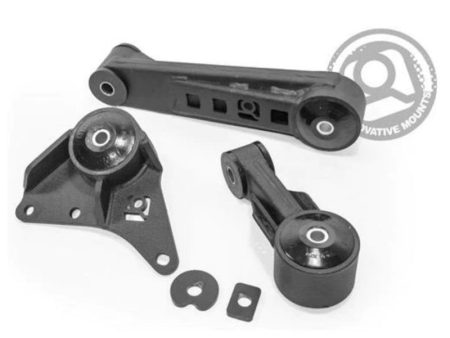 Innovative 03-05 Dodge Neon A853 Black Steel Mounts 75A Bushings Hot on Sale