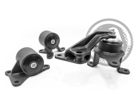 Innovative 98-02 Accord F-Series Black Steel Mounts 75A Bushings on Sale