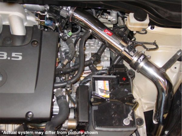 Injen 03-08 Murano 3.5L V6 only Wrinkle Black Power-Flow Air Intake System For Sale