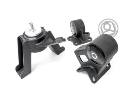 Innovative 00-05 Toyota MR2 Spyder 1ZZ Black Steel Mounts 85A Bushings (No Front Mount) For Discount