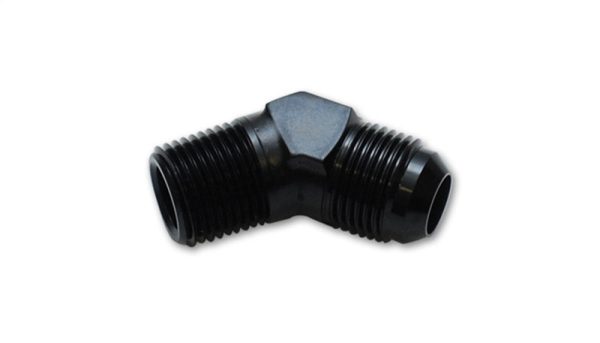 Vibrant -3AN to 1 8in NPT 45 Degree Elbow Adapter Fitting on Sale