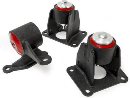 Innovative 98-02 Accord J-Series Black Steel Mounts 75A Bushings (Auto Chassis Auto Trans) Supply