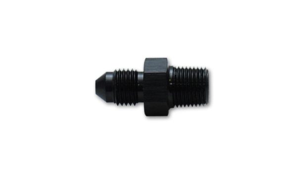 Vibrant -4 AN to 1 16in NPT Straight Adapter Fittings - Aluminum on Sale