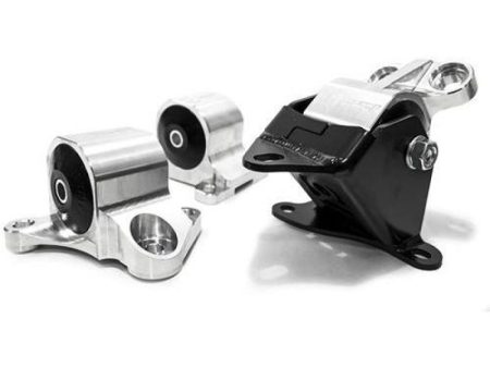 Innovative 96-00 Civic B D Series Silver Aluminum Mounts 95A Bushings (2 Bolt) Cheap