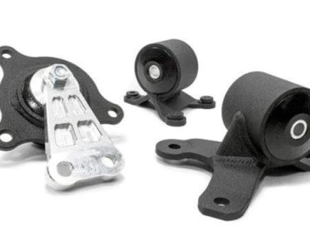 Innovative 02-05 Civic K-Series Black Steel Mounts 95A Bushings (Not K24 Trans) Sale