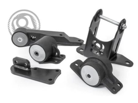 Innovative 00-07 Honda Insight K-Series Black Steel Mounts 95A Bushings (K20 Engine and Trans) Cheap