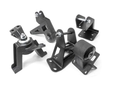 Innovative 00-05 Toyota MR2 Spyder K-Series Black Steel Mounts 75A Bushings For Discount