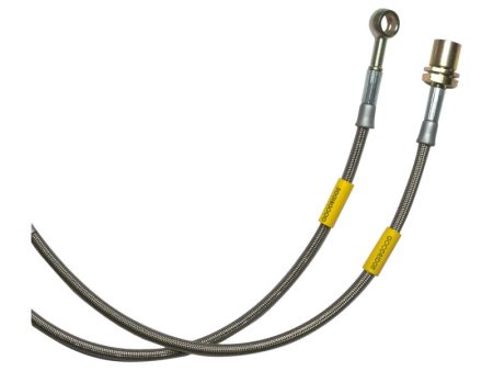 Goodridge 00-02 Toyota Tundra 4WD & 2WD w Off Road Package 4in Extended Line SS Brake Line Kit For Sale