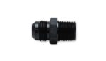 Vibrant -6AN to 1 8in NPT Straight Adapter Fitting - Aluminum Fashion