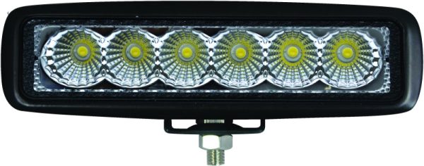 Hella Value Fit Mini 6in LED Light Bar - Flood Beam Pedestal Sale