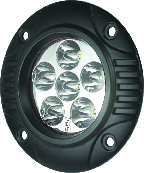 Hella Value Fit 90mm 6 LED Light - FLSH Off Road Spot Light on Sale